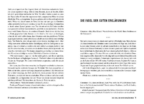 Buchcover und Innenansicht für das Buch: Warum alles gut wird