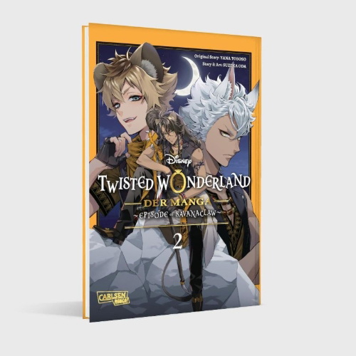 Buchcover und Innenansicht für das Buch: Twisted Wonderland: The Comic - Episode of Savanaclaw
