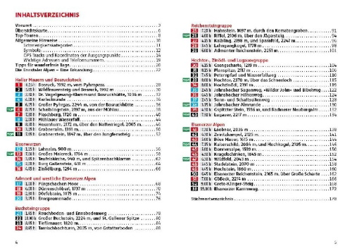 Buchcover und Innenansicht für das Buch: ROTHER Wanderführer Gesäuse