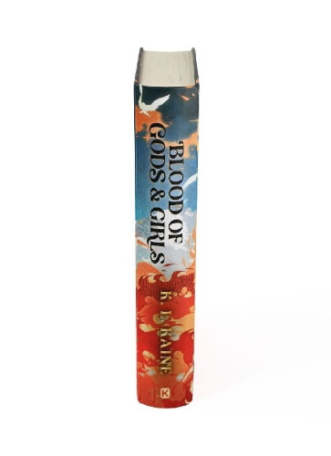 Buchcover und Innenansicht für das Buch: Blood of Gods & Girls