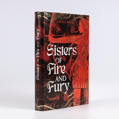 Buchcover und Innenansicht für das Buch: Sisters of Fire and Fury