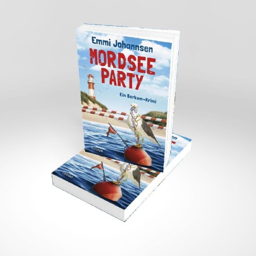 Buchcover und Innenansicht für das Buch: Mordseeparty