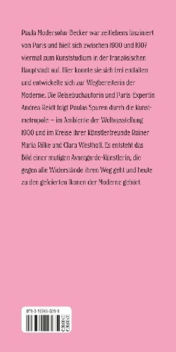 Buchcover und Innenansicht für das Buch: Paula in Paris. Paula Modersohn-Becker in der Welthauptstadt der Kunst