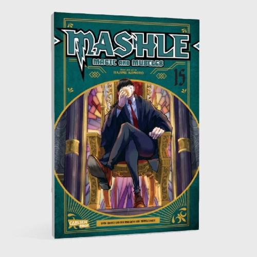 Buchcover und Innenansicht für das Buch: Mashle