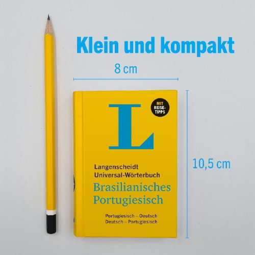 Buchcover und Innenansicht für das Buch: Langenscheidt Universal-Wörterbuch Brasilianisches Portugiesisch