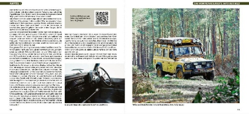 Buchcover und Innenansicht für das Buch: Land Rover Defender