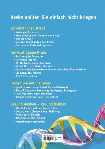 Buchcover und Innenansicht für das Buch: Das neue Anti-Krebs-Programm