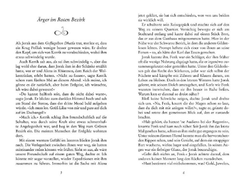 Buchcover und Innenansicht für das Buch: Feuerblüte - Orakel des Mondes