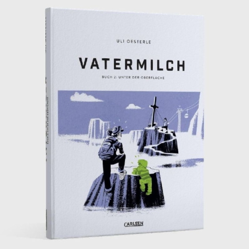 Buchcover und Innenansicht für das Buch: Vatermilch 2: Unter der Oberfläche