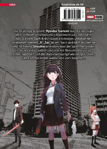 Buchcover und Innenansicht für das Buch: Lockdown Zone Level X 02