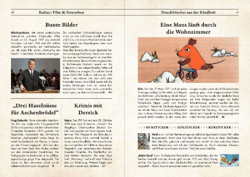 Buchcover und Innenansicht für das Buch: 1966 - Geburtstagskurier