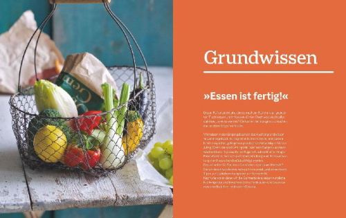 Buchcover und Innenansicht für das Buch: Ich helf Dir kochen
