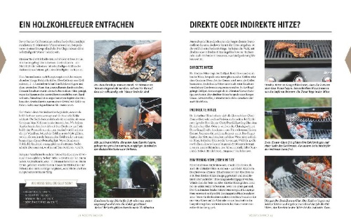Buchcover und Innenansicht für das Buch: Weber´s on the Grill