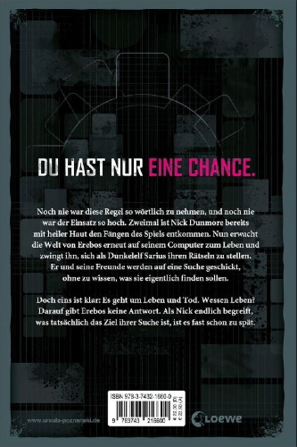 Buchcover und Innenansicht für das Buch: Erebos 3