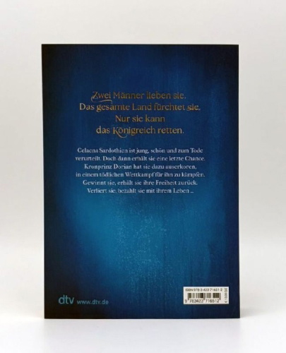 Buchcover und Innenansicht für das Buch: Throne of Glass