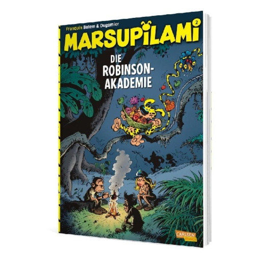 Buchcover und Innenansicht für das Buch: Marsupilami 18 - Robinson Academy