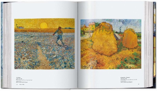 Buchcover und Innenansicht für das Buch: Van Gogh. Sämtliche Gemälde