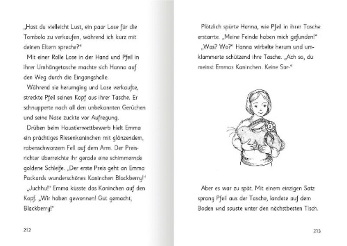 Buchcover und Innenansicht für das Buch: Magische Häschen - Schokosüße Abenteuer (Magische Häschen)