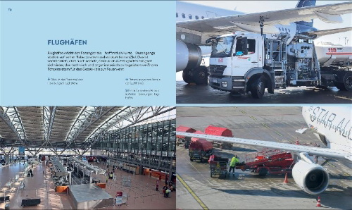 Buchcover und Innenansicht für das Buch: Littek, F: Das große Buch der Luftfahrt