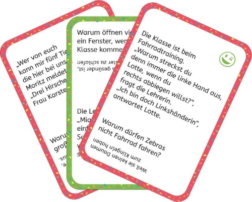 Buchcover und Innenansicht für das Buch: Erstleser-Witze Schule