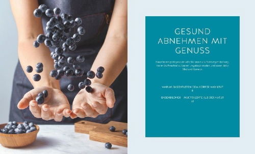 Buchcover und Innenansicht für das Buch: Basenfasten