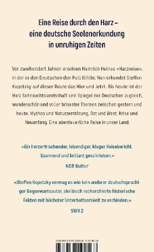 Buchcover und Innenansicht für das Buch: Die Harzreise