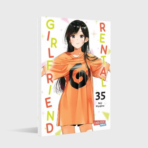 Buchcover und Innenansicht für das Buch: Kanojo, okarishimasu