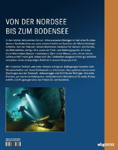 Buchcover und Innenansicht für das Buch: Zeitreisen unter Wasser