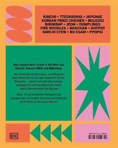 Buchcover und Innenansicht für das Buch: Cook Korea!