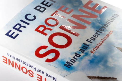 Buchcover und Innenansicht für das Buch: Rote Sonne - Mord auf Fuerteventura