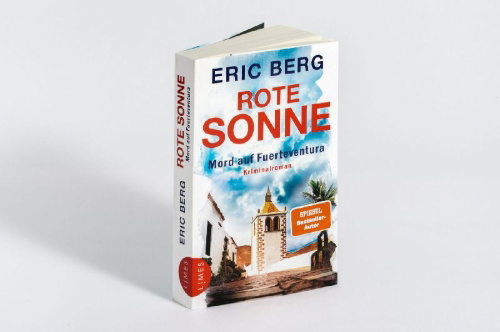 Buchcover und Innenansicht für das Buch: Rote Sonne - Mord auf Fuerteventura