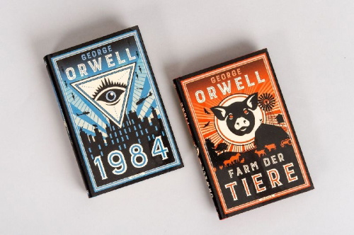 Buchcover und Innenansicht für das Buch: Animal Farm