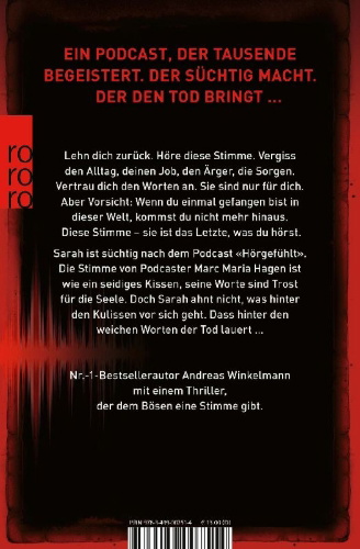Buchcover und Innenansicht für das Buch: Das Letzte, was du hörst