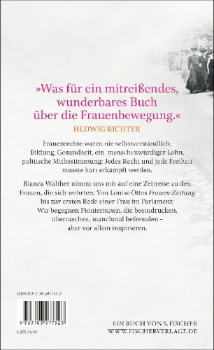 Buchcover und Innenansicht für das Buch: Die Vorkämpferinnen