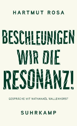Buchcover und Innenansicht für das Buch: Accélérons la résonance! Pour une éducation en Anthropocène.Entretiens avec Nathanaël Wallenhorst