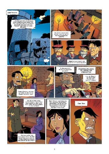 Buchcover und Innenansicht für das Buch: La Jeunesse de Arsène Lupin - Cagliostro