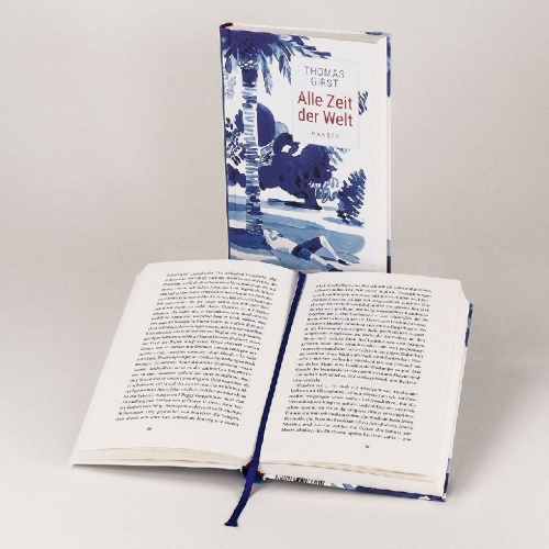 Buchcover und Innenansicht für das Buch: Alle Zeit der Welt
