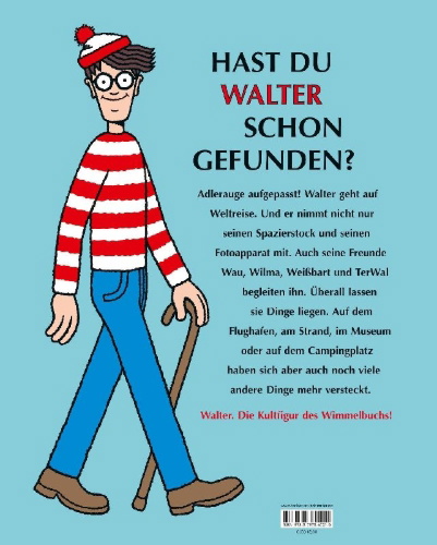 Buchcover und Innenansicht für das Buch: Wo ist Walter?