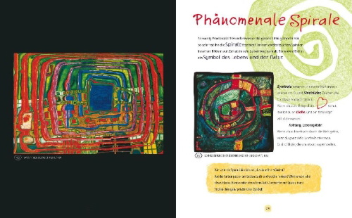 Buchcover und Innenansicht für das Buch: Träume ernten - Hundertwasser für Kinder