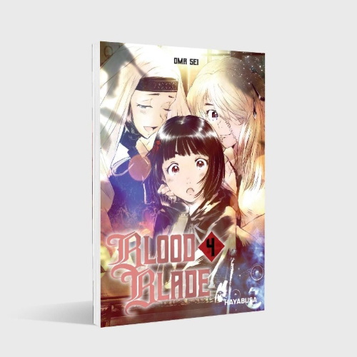 Buchcover und Innenansicht für das Buch: Blood Blade
