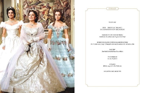 Buchcover und Innenansicht für das Buch: Sissi. Das kaiserliche Kochbuch