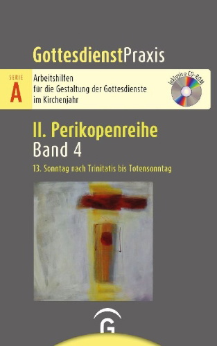 Buchcover und Innenansicht für das Buch: 13. Sonntag nach Trinitatis bis Totensonntag