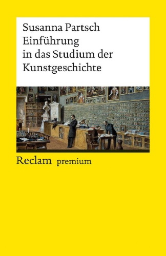 Buchcover und Innenansicht für das Buch: Einführung in das Studium der Kunstgeschichte