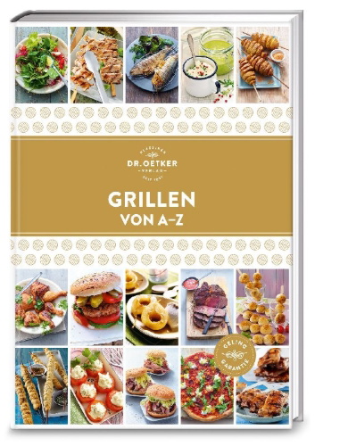 Buchcover und Innenansicht für das Buch: Grillen von A - Z