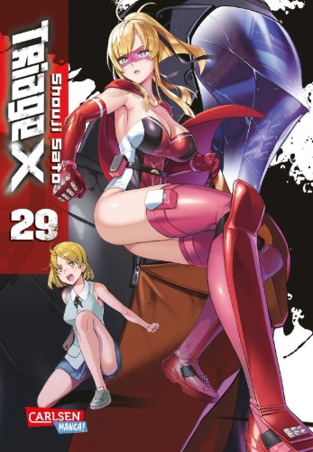 Buchcover und Innenansicht für das Buch: Triage X