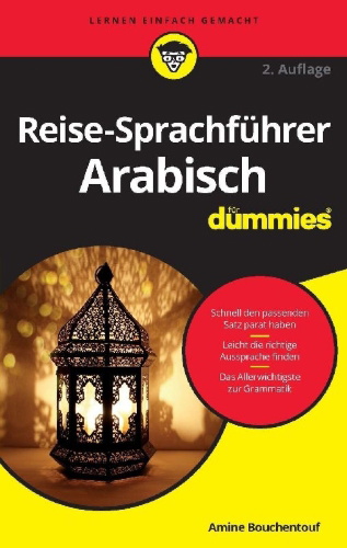Buchcover und Innenansicht für das Buch: Reise-Sprachführer Arabisch für Dummies
