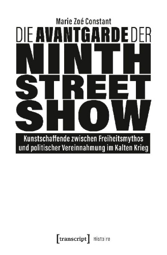 Buchcover und Innenansicht für das Buch: Die Avantgarde der Ninth Street Show