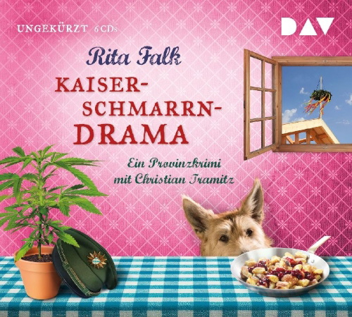 Buchcover und Innenansicht für das Buch: Kaiserschmarrndrama. Ein Provinzkrimi