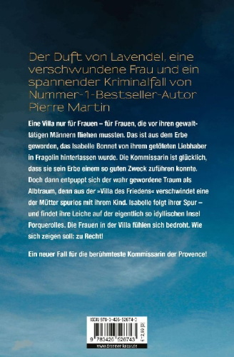 Buchcover und Innenansicht für das Buch: Madame le Commissaire und die Villa der Frauen