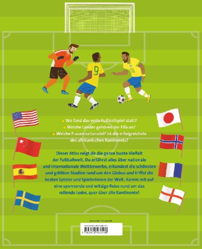 Buchcover und Innenansicht für das Buch: Football Atlas